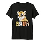 Bruh Cheetah Sunglasses Wild Animal Safari Jungle Meme Premium Tri-Blend T-Shirt
