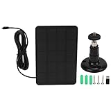 Photo Gallery outdoorm pannello di ricarica solare monocristallino silicon efficiente 4w 5v con staffa di montaggio del cavo di ricarica per la telecamera di sorveglianza esterna (nero) Photo Gallery outdoorm pannello di ricarica solare monocristallino silicon efficiente 4w 5v con staffa di montaggio del cavo di ricarica per la telecamera di sorveglianza esterna (nero)