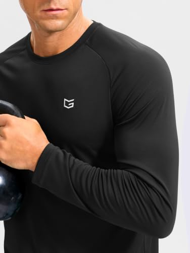 G Gradual Men s Athletic Running Shirts Long Sleeve Dry Fit Workout T Shirt - image 5