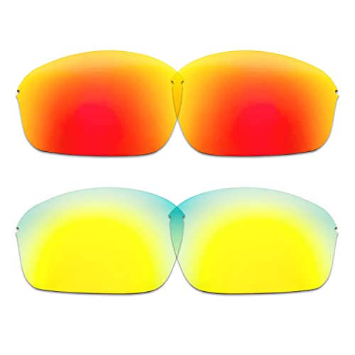 Lentilles pour Oakley Half Wire 2.0 verres de rechange pour éliminer la fatigue visuelle 2 couleurs