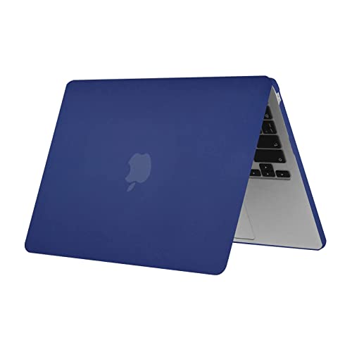 Se7enline Compatible with 13 inch MacBook Air M2/M3/M4 2022-2025 Case for Mac Air 13.6-inch Model A2681/A3113/A3240 M2/M3/M4 Chip Laptop Protective Hard Shell Case with Keyboard Cover Skin,Navy Blue - Image 3