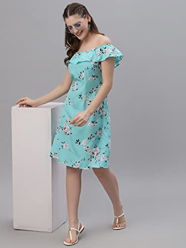 Image of OOMPH! Women's Crepe A-Line Mini Dress