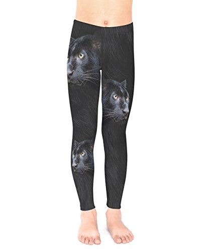 PattyCandy Toddler Girls Stretchy Tights Lion Jungle Animals Dogs Pug Space Pets Long Unisex Leggings for 2-13yrs