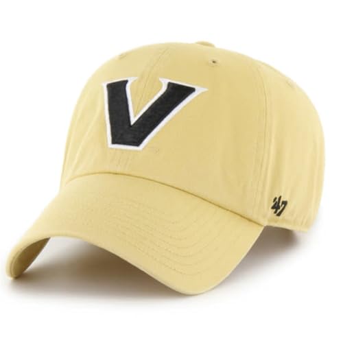 Vanderbilt Commodores Clean Up Adjustable Hat - Light Gold
