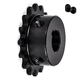 Jeremywell #35 Roller Chain Sprocket B Type 3/4' Bore Hardened 16 Tooth