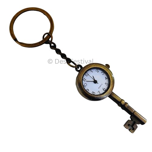 Image of Antique Bronze Pocket Premium Vintage Theme Metallic Home Key Chain & Key Rings | Best Gift for Men, Woman, Boys & Girls on their Special Occassions