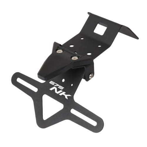 Support de plaque moto pour éliminer la bavette arrière d'origine des 675NK et 675SR