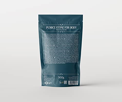 Mystic Moments | Pumice Stone Body Granules Natural Exfoliant 500g Pure & Natural Scrub Vegan GMO Free