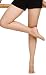 Bartolini Women Professional Dance Fine Fishnet Tight Stockings (Med, Flesh)