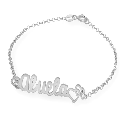 Bracelet en argent pour femme 925 S&S malléable ajustable