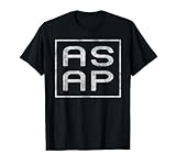 Retro Official ASAP T Shirt Funny Acronym Tee T-Shirt
