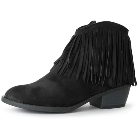 J. Adams Marrow Ankle Boot with Fringe Cover