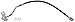 Sunsong 2205082 Brake Hydraulic Hose