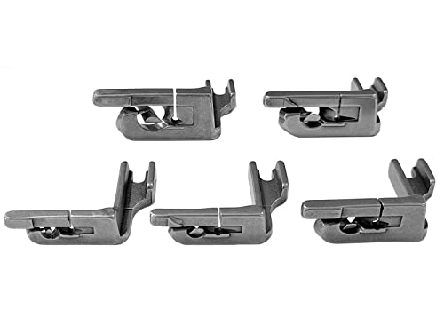 5 Piezas Pie Prensatelas Para Máquina Industrial de Coser miniatura 3