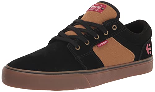 Image of Etnies Barge LS - Classic Skate Look, Slim Vulcanized Silhoutte, Hefty Armored Collar, Reinforced Vulc