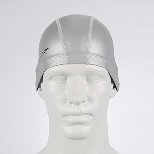 Speedo Ultra Pace Cap, Unisex, Argento, Taglia unica