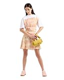 Armani Exchange Women's Printed Skirt, Pink Fancy 1, 10 Short