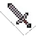 Disguise Minecraft Netherite Sword Costume Accessory, Official Plastic Dress Up Prop, One Size