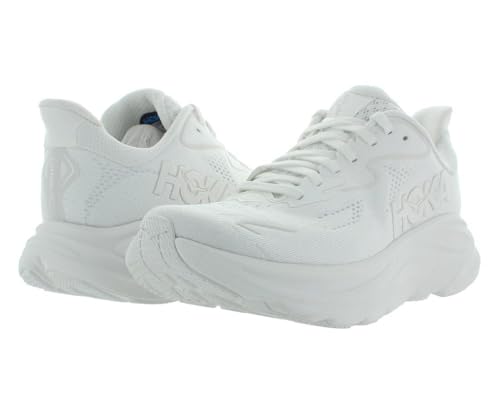 HOKA HOKA Clifton 10 Womens Shoes Size 7, Color: White/White