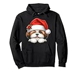 Photo Gallery shih tzu cane natale cappello di babbo natale cane mamma papà felpa con cappuccio Photo Gallery shih tzu cane natale cappello di babbo natale cane mamma papà felpa con cappuccio
