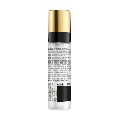 Image of Lakme Be-Jewel Luminous Setting Spray | Weightless Mist | Dewy Spray | Up To 16 Hours Lock in | for Fresh and Luminous Makeup | Instant drying | Alcohol Free- 100ml