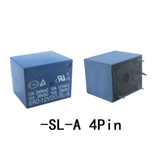 Relais de puissance SRD-24VDC-SL-C mini interrupteur 5 pins 10A - 4
