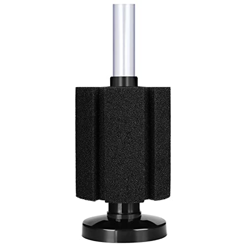 Image of AQUANEAT Aquarium Sponge Filter Breeding Fry Betta Shrimp Nano Fish Tank 4pcs (M Large up to 50Gal)