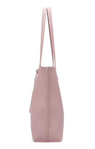 Image of Dreubea Women's Soft Faux Leather Tote Shoulder Bag from, Big Capacity Tassel Handbag