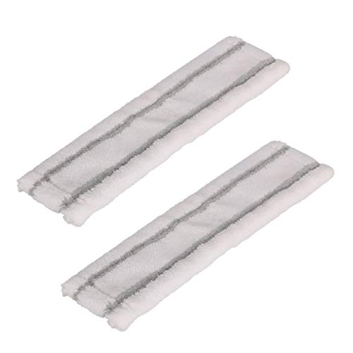 LICHIFIT 2PCS Microfibre Mop Cloths Pad for Karcher WV1 WV50 WV75 Window Cleaning Robot Accessories