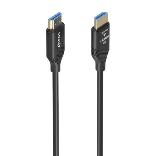 Cable HDMI de 30 metros AISENS 4K para conectar el proyector del cine en casa sin interferencias