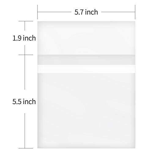 Manchons en plastique refermables 4,7 Mil pour mini LP SHM-CD lot de 50