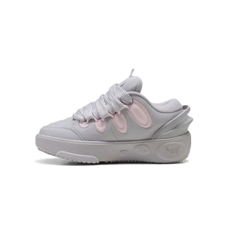 PUMA Kids Girls La Francé Wolf Sneakers Shoes Casual - Grey3