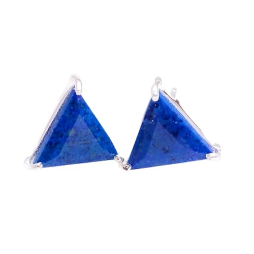 Boucles d'oreilles trillon lapis-lazuli : fini les allergies avec l'argent 925 plaqué