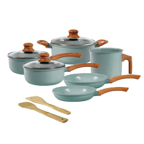 Jogo de Panelas de Alumínio Revestimento Cerâmico com Antiaderente Ecoglide Tuut Marble 8 ... Jogo de Panelas de Alumínio Revestimento Cerâmico com Antiaderente Ecoglide Tuut Marble 8 ...