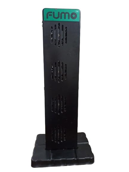 FUMO 3-in-1 Air Purifier, Sterilizer & Sanitizer by Alan Scott | Advanced Indoor Air Cleaner for Smoke, Odors, Dust, and Airborne Pathogens | 12V DC, 230V AC & Solar Compatible