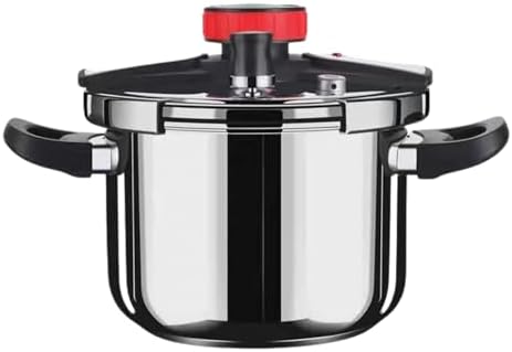 Panela de Pressão de Luxo 6 Litros em Aço Inoxidável Não Tóxico, ...