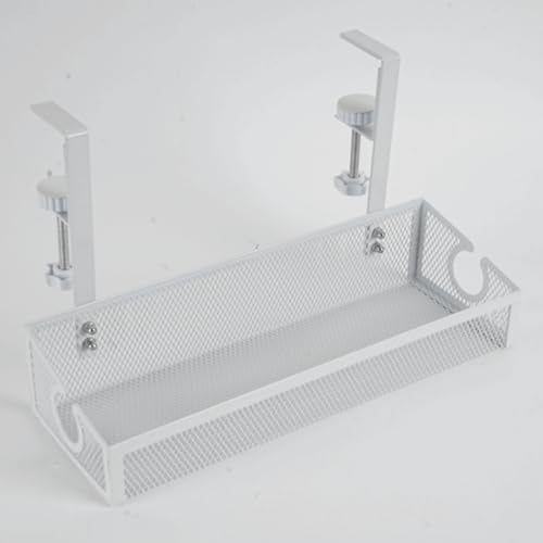 Organizador y Bandeja para Gestión de Cables bajo escritorio miniatura 3