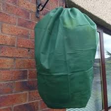 Agfabric Plant Covers Frost Protection 0.9oz Dia7' Frost Cover Winter Plant Cover Bag for Cold Weather Protection,Dark Green