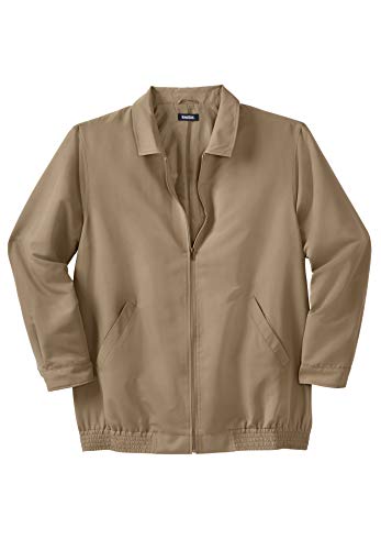 KingSize Men's Big & Tall Classic Water-Resistant Bomber