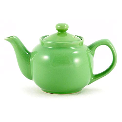 PLESIU Lime Green Classic 2 Cup Ceramic Teapot