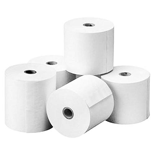 Rollo Papel Termico 80x80x12mm 5 Unidades