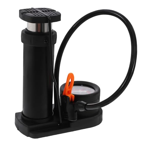 NULYLU Bike Air Pump Portable Pump with Gauge for Mountain Bike Electric Vehicle Motorcycle