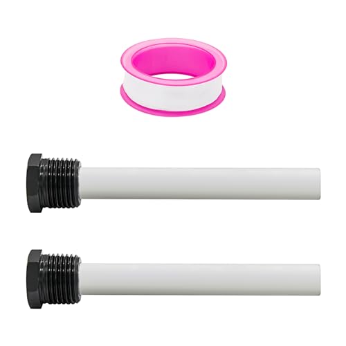 Image of 2 Pack RV Water Heater Magnesium Anode Rod Water Heater Replacement Part Fits for Atwood Dometic Water Heater 11553, 4.5 inch x 1 /2 inch NPT RV Water Anode Rod for RV, Camper and Trailer Water Heaters