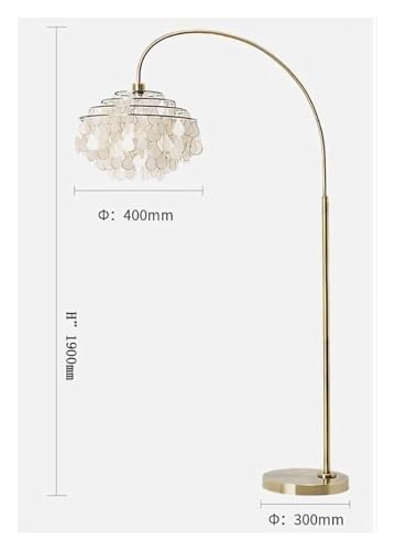 Lampadaire arc grand angle pour éclairer une table sans plafonnier - 4