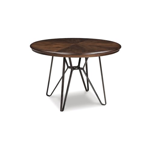 Signature Design by Ashley Mid Century Centiar Dining Room Table, Brown
