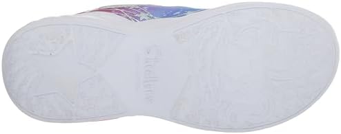 Skechers Girls Unicorn Dreams-Wishful Magic Sneaker, Silver/Lavender, 12.5 Little Kid | Image 3
