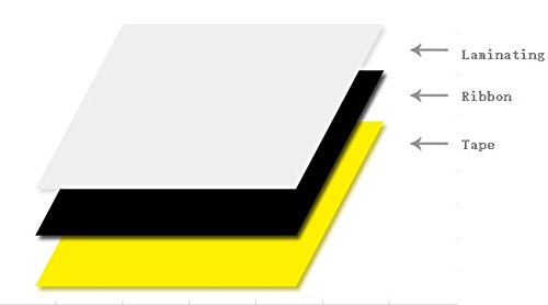 NEOUZA 141 Compatible for Brother P-Touch Laminated TZe TZ Label Tape Cartridge 18mm x 8m (Black on Clear, 1PK)