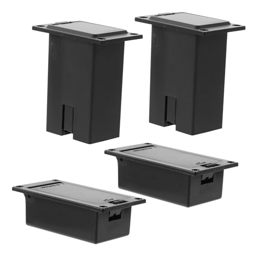 GOOHOCHY 9v�o�b�e���[�{�b�N�X 4�Z�b�g �M�^�[�s�b�N�A�b�v�p �d�r���[�P�[�X �x�[�X�M�^�[�A�N�Z�T���[ �y�ʑϋv���̂���f�U�C��