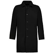 JP 1880 Мъжко палто от вълнена смес, черно, XXL EU