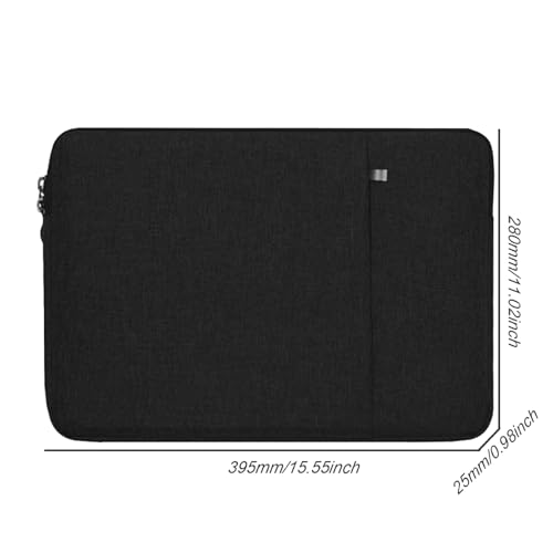 Bolsos de caja protectores para computadora de 15.6" con funda negra 5